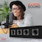 Pyle Pro 4 Way DJ Speaker System, 300 Watt Power, 150 RMS, Four 3 Inch Horn Piezo Tweeters, 8 Ohm PAHT4 - alternate 4